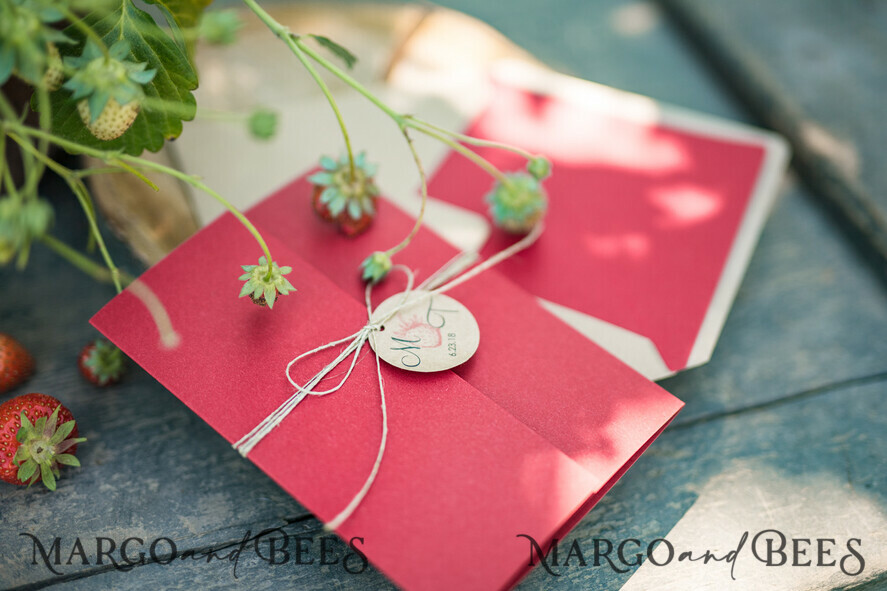 WEDDING INVITATIONS rustic / country / shabby chick Wedding invitations suite burlap hessian invites