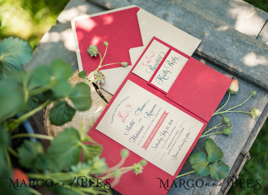 WEDDING INVITATIONS rustic / country / shabby chick Wedding invitations suite burlap hessian invites