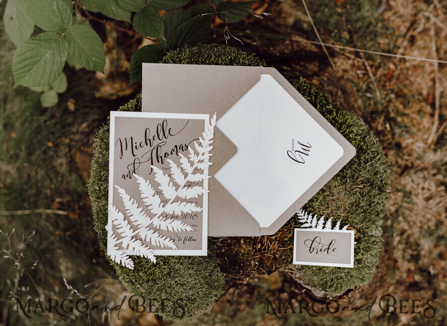 WEDDING INVITATIONS rustic / country / shabby chick Bespoke wedding invitations, country barn stationery