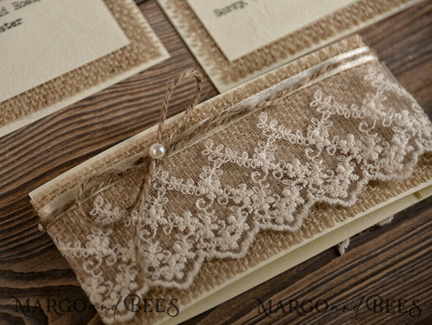 WEDDING INVITATIONS rustic / country / shabby chick Best wedding invitations, kraft rustic invites