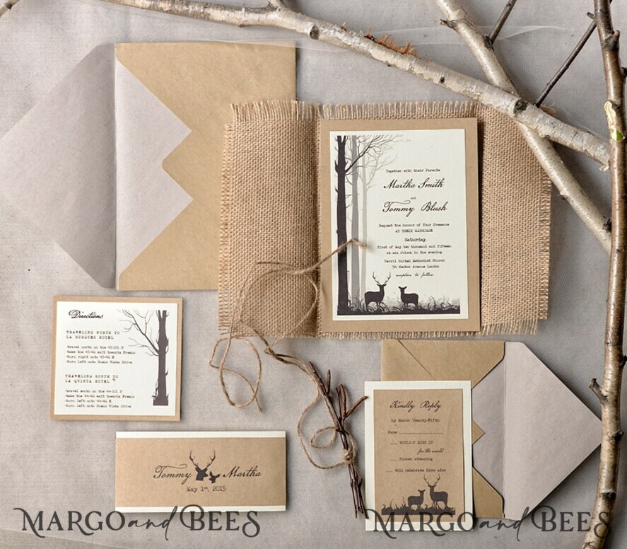 WEDDING INVITATIONS rustic / country / shabby chick Wedding invitations online, rustic eco invites