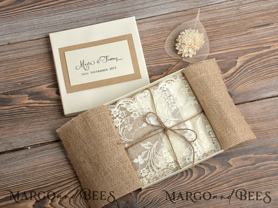 WEDDING INVITATIONS rustic / country / shabby chick Unique wedding invitations, rustic eco invites