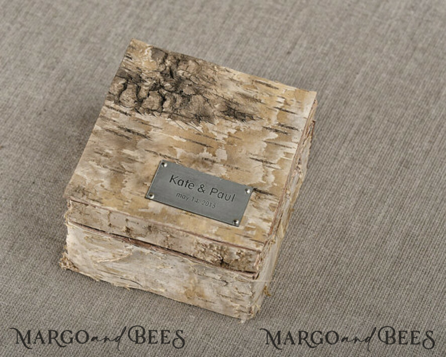 RING BEARER BOXES & PILLOWS Epoxy Wedding rings Box Personalised wedding box his and hers, wooden wedding ring box • rustic ring bearer box • real flowers in resin luxury ring box