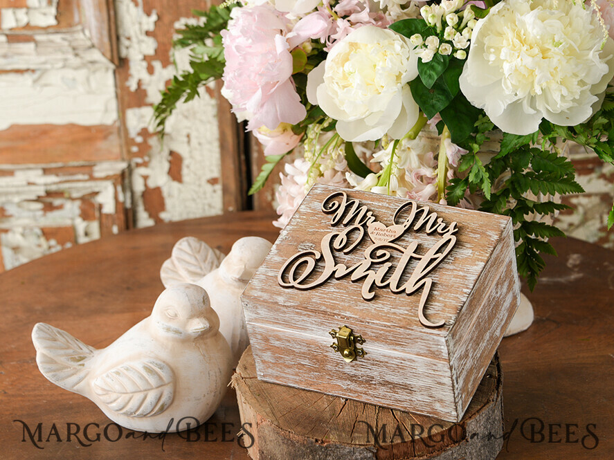 RING BEARER BOXES & PILLOWS Epoxy Wedding rings Box Custom Wedding Ring box for ceremony, Handmade wedding ring box • Real Flowers ring bearer box • wood luxury ring box