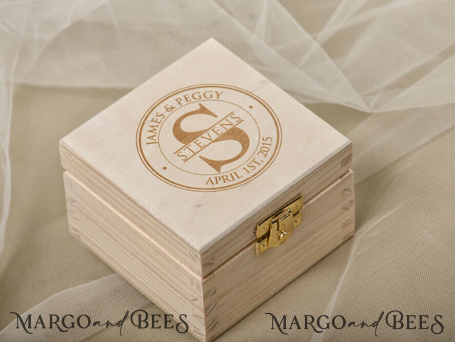 RING BEARER BOXES & PILLOWS Epoxy Wedding rings Box Custom Wedding Ring box for ceremony, wood wedding ring box • rustic wedding rings box • real flowers in resin luxury ring box