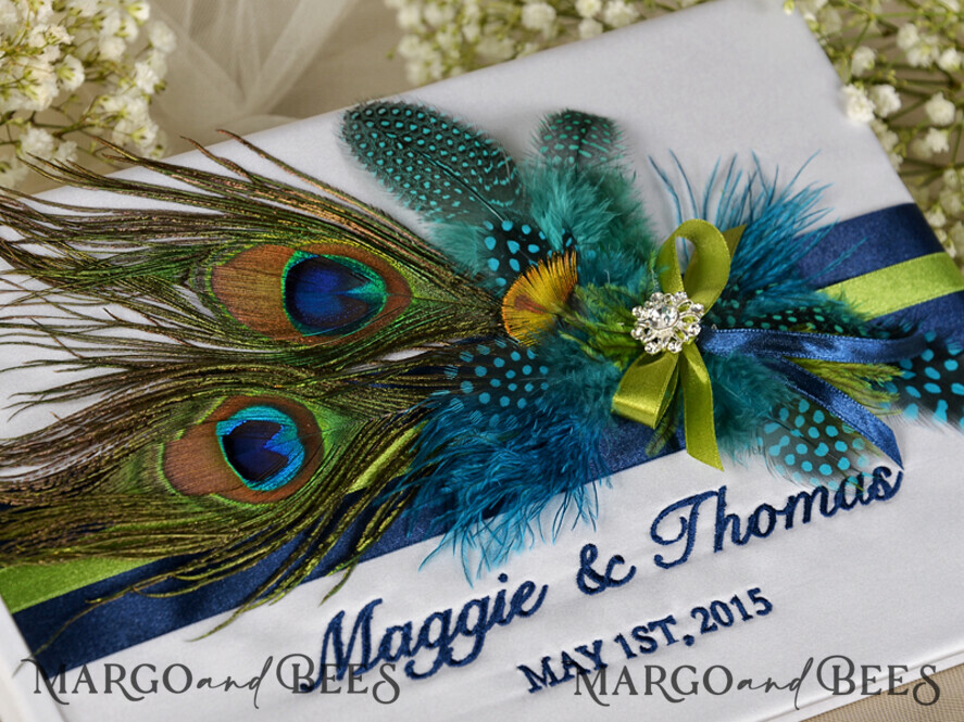 WEDDING GUEST BOOKS Vintage Floral Lace Luxury Wedding Guest Book, Vintage Wedding Album Elegant Lace Photo Booth Book