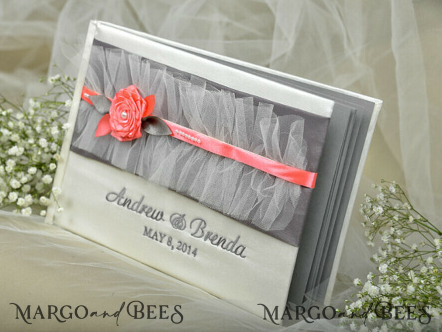 WEDDING GUEST BOOKS Vintage Floral Lace Presonalised Wedding Guest Book, Vintage Lace Instant Photo Book Boho Elegant Instax Wedding Photo Guestbook