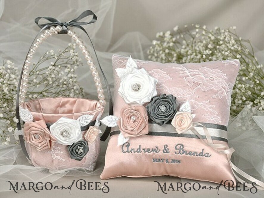 BASKET, PILLOWS & SHOES vintage basket