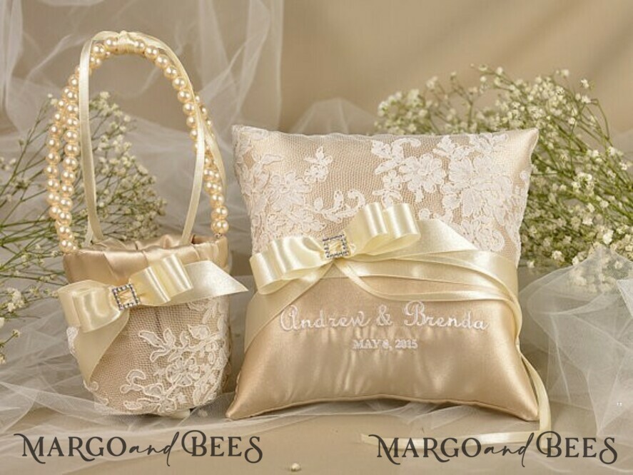 BASKET, PILLOWS & SHOES vintage pillow