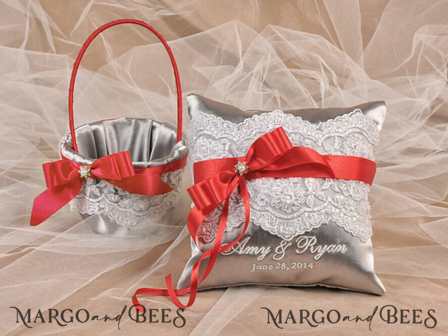 BASKET, PILLOWS & SHOES vintage pillow