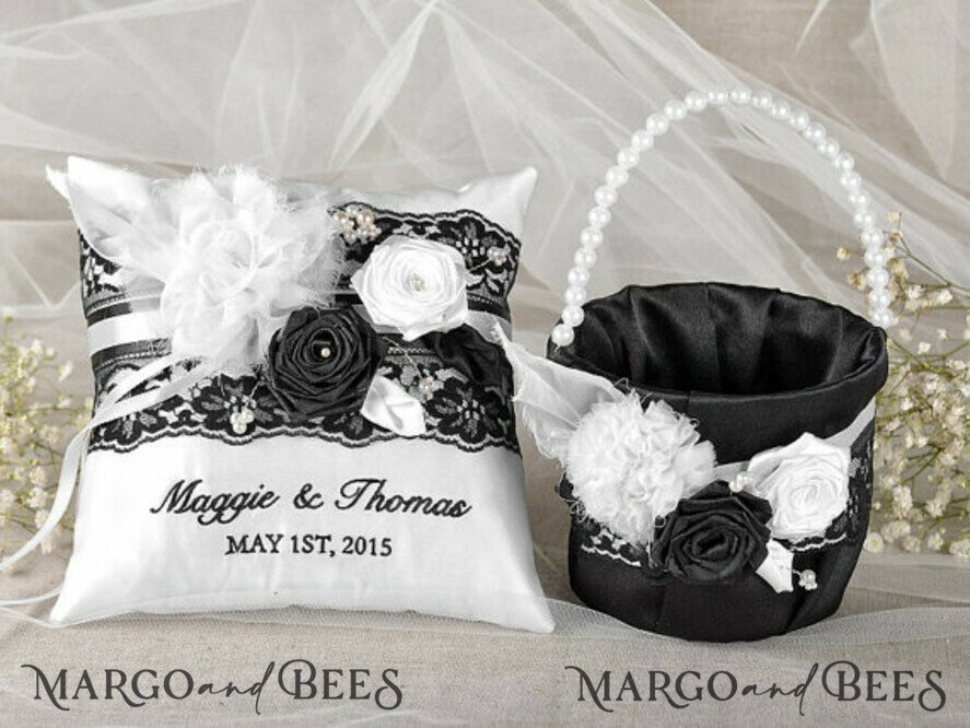 BASKET, PILLOWS & SHOES vintage pillow