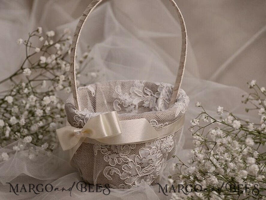 BASKET, PILLOWS & SHOES shabby chic pillow