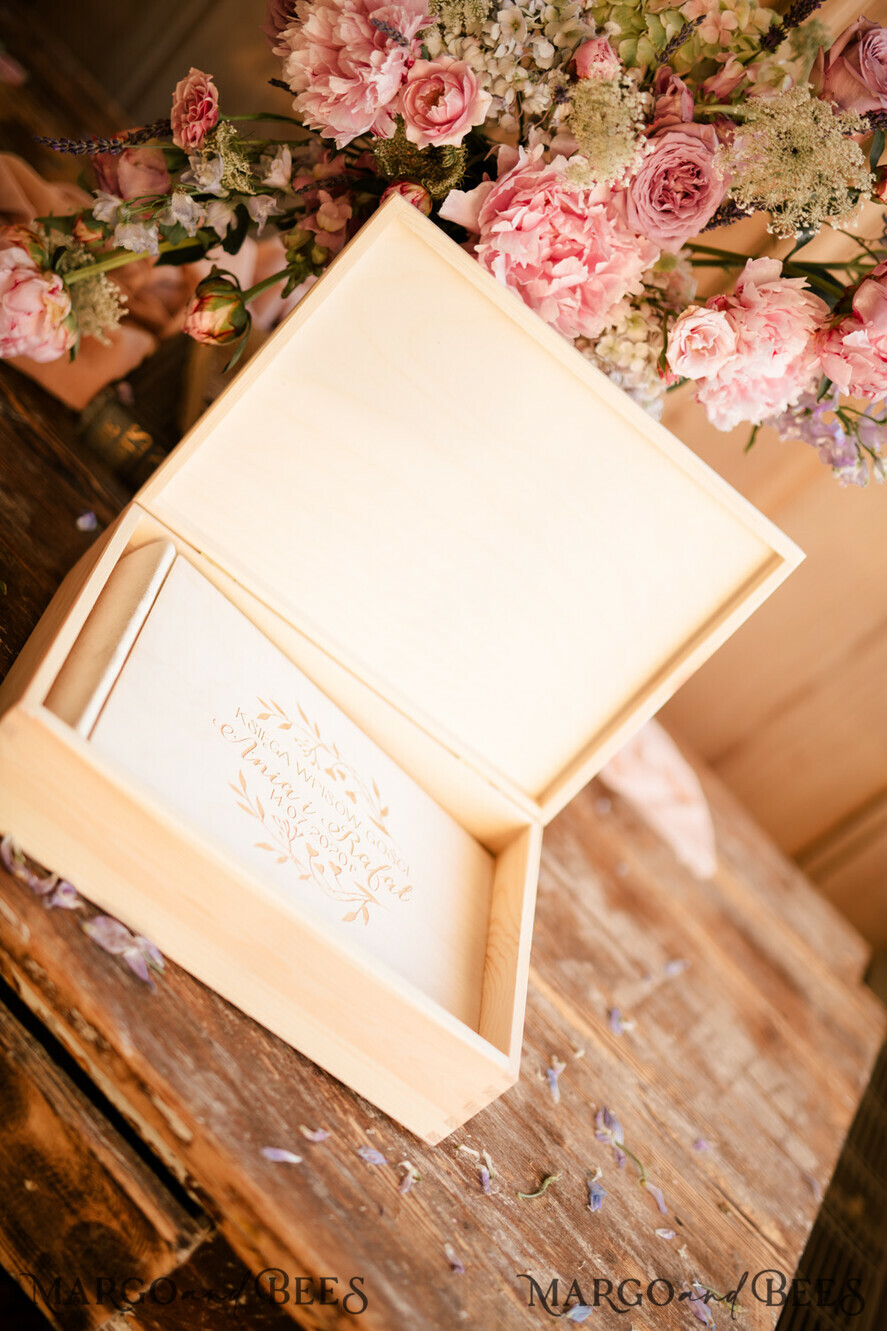 PHOTO ALBUM/ PHOTO BOX Polaroid photo album with writing space Instax Wedding Guestbook, Personalised Photo album with writing space