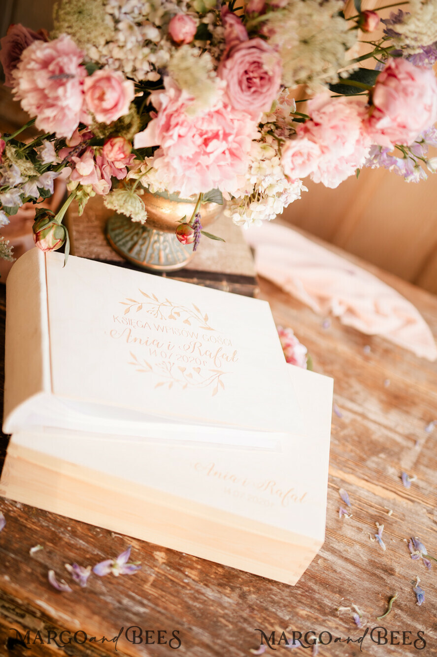 PHOTO ALBUM/ PHOTO BOX Polaroid photo album with writing space Instax Wedding Guestbook, Personalised Photo album with writing space