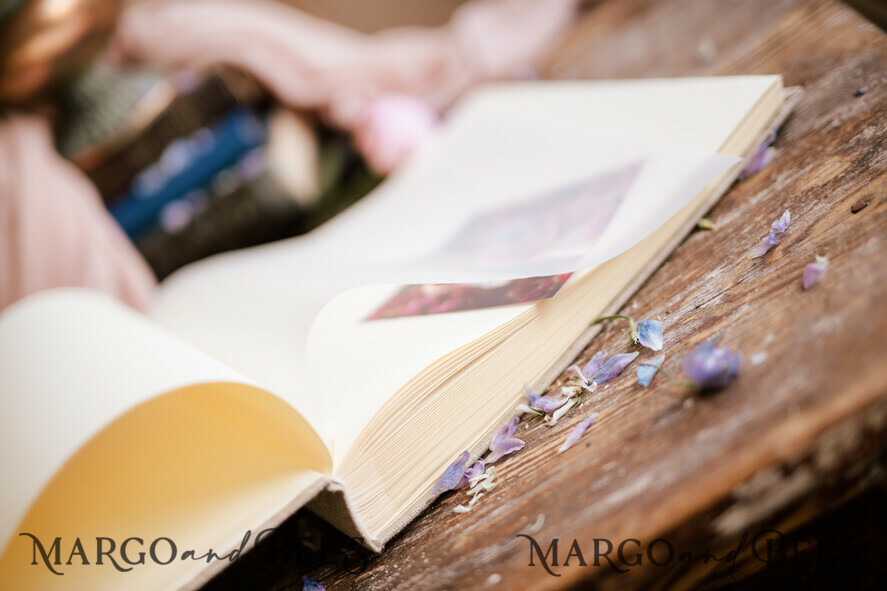 PHOTO ALBUM/ PHOTO BOX Polaroid photo album with writing space WEdding Combo Guestbook and Photo Album, Photo Booth Album with personalised pages