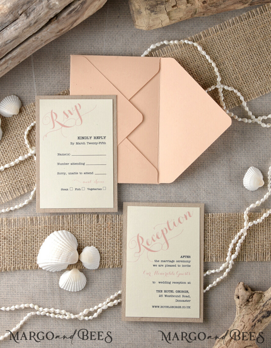 WEDDING INVITATIONS passport to love/ beach wedding invites Beach Wedding invitations starfish burlap belly band Wedding Invites destination wedding Cards with pearls
