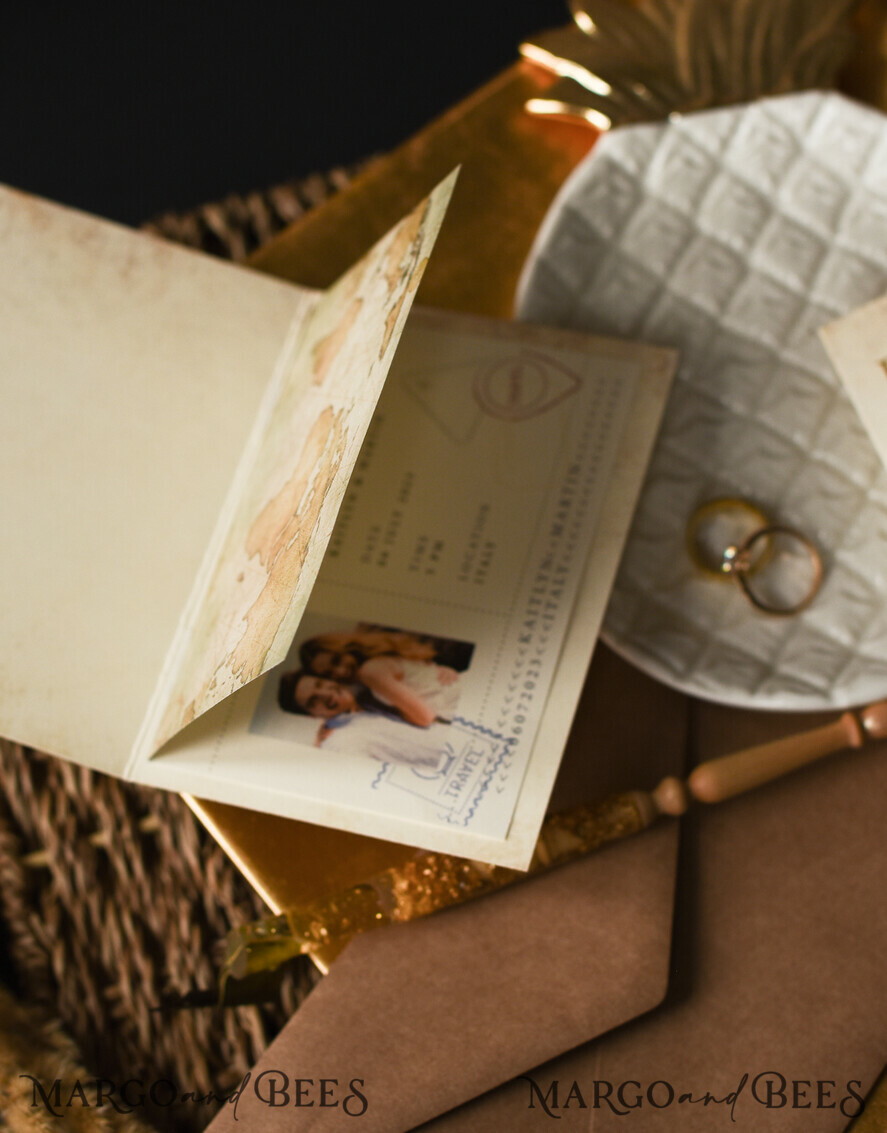 WEDDING INVITATIONS passport to love/ beach wedding invites Rustic Passport Wedding Invitation , Travel Boarding Pass, Passport Wedding Invitations Abroad, Destination Wedding Invites, Travel Map Wedding Stationary