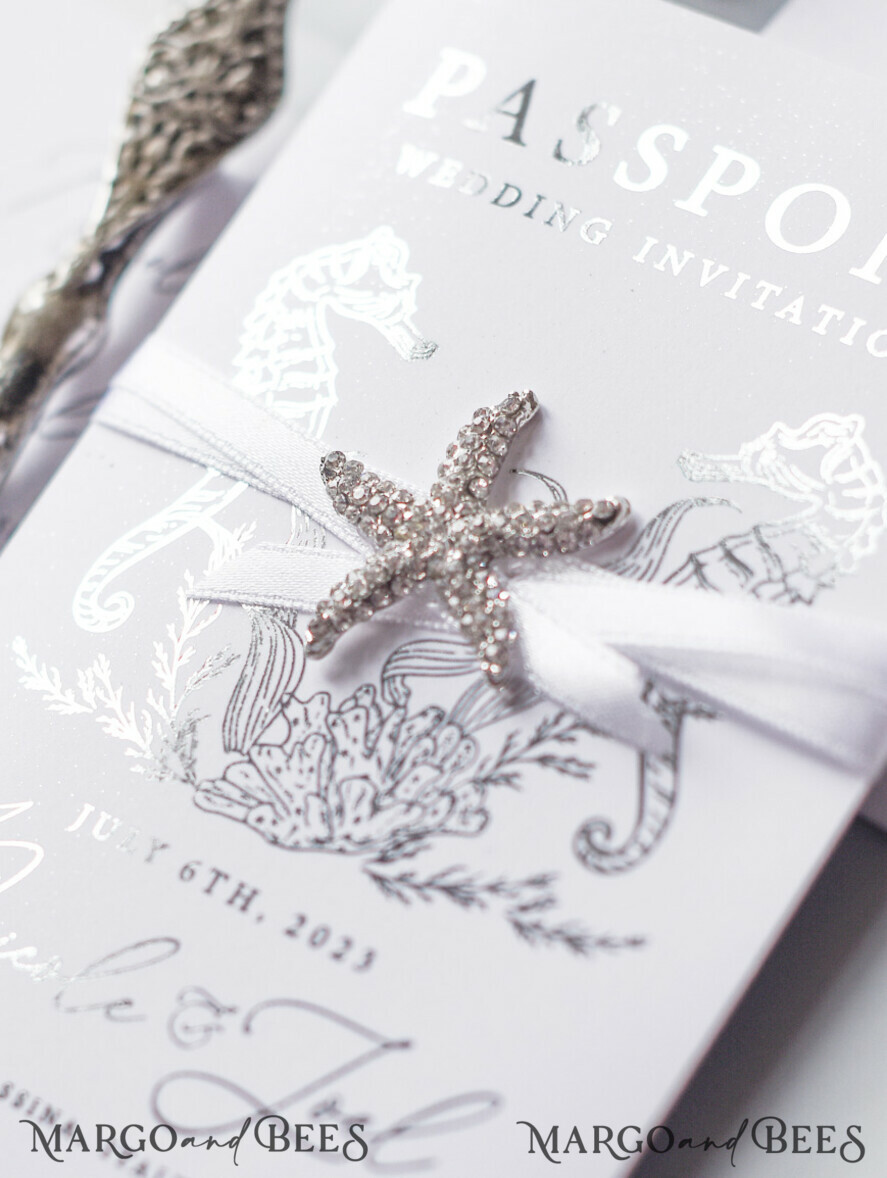 WEDDING INVITATIONS passport to love/ beach wedding invites The wedding invitations card, destination elopement stationery