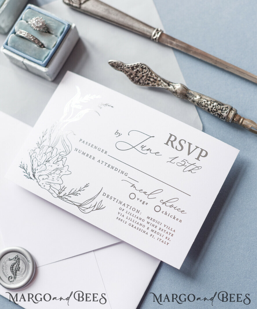 WEDDING INVITATIONS passport to love/ beach wedding invites The wedding invitations card, destination elopement stationery