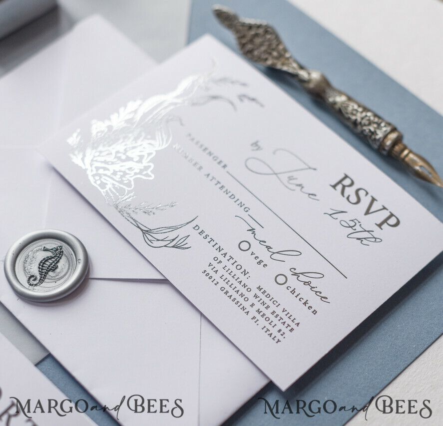 WEDDING INVITATIONS passport to love/ beach wedding invites The wedding invitations card, destination elopement stationery
