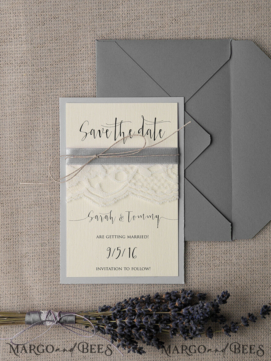 Personalised Save the Date, country