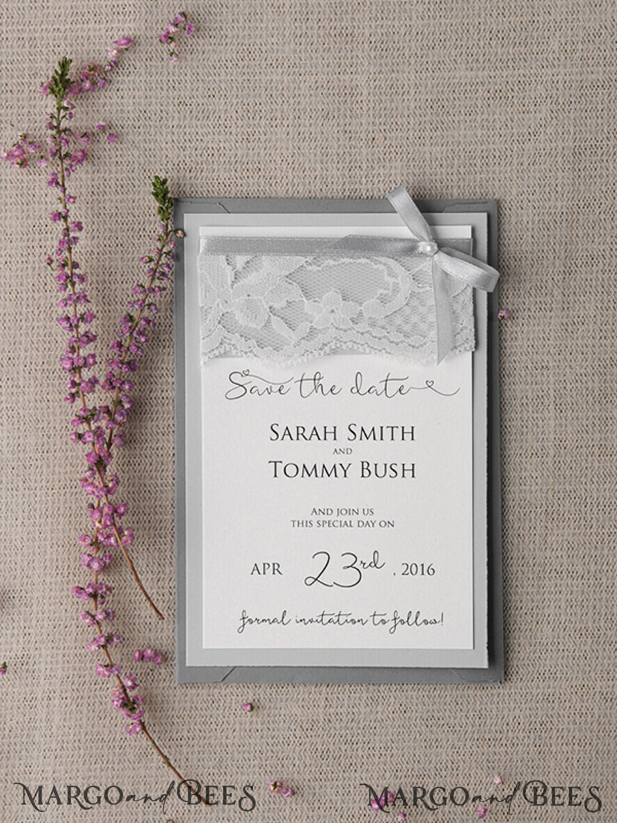 SAVE THE DATES rustic Unique Save the Date country