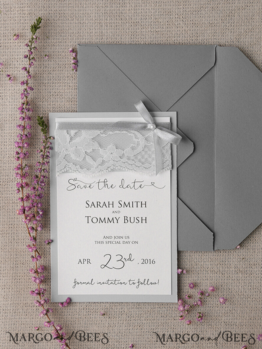 SAVE THE DATES rustic Unique Save the Date country