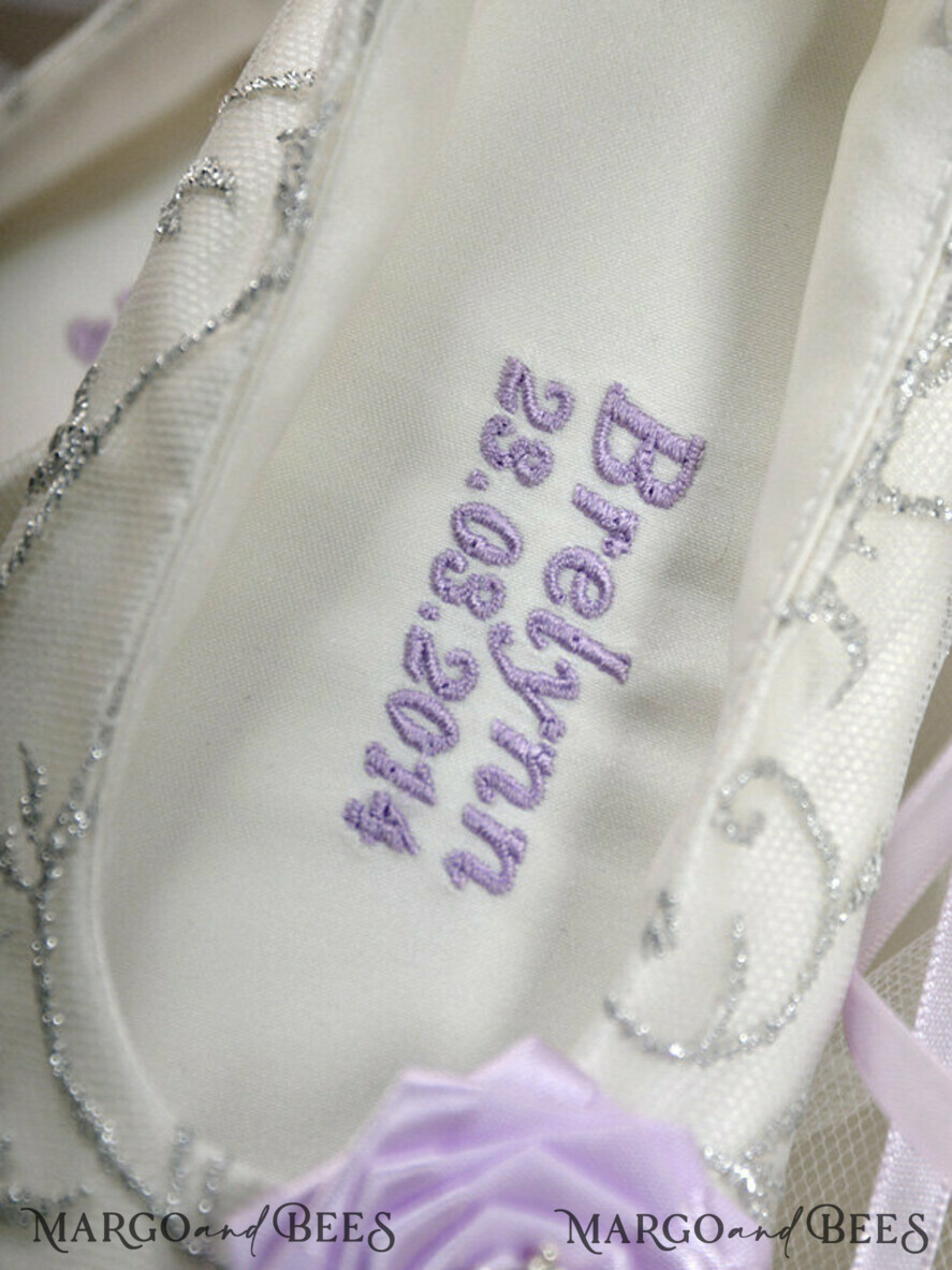 BASKET, PILLOWS & SHOES Satin Flower Girl Shoes shoes