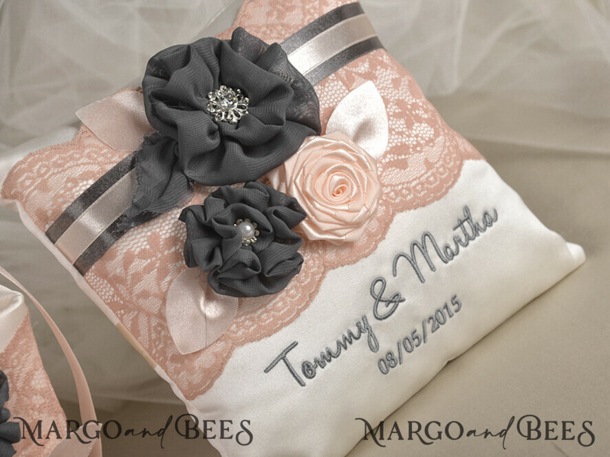 BASKET, PILLOWS & SHOES Satin Flower Girl Shoes shoes
