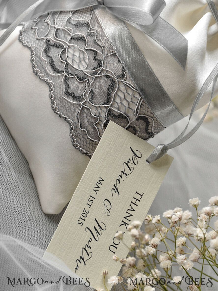 HOCHZEITSGESCHENKE Geschenktüten aus Satin und Spitze Gäste bevorzugen Ideen, Vintage Satin Tasche