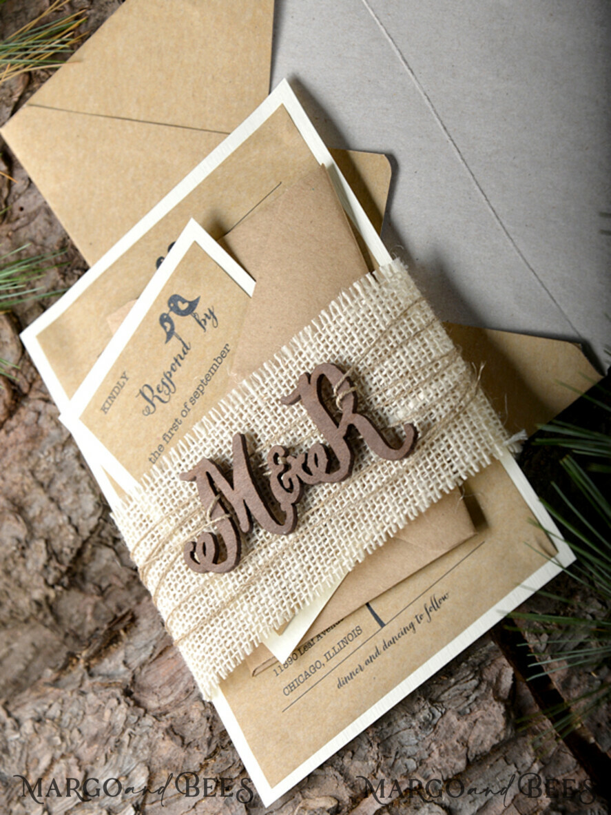 WEDDING INVITATIONS forest / Mountains / woodland theme Bespoke wedding invitation, woodland stationery