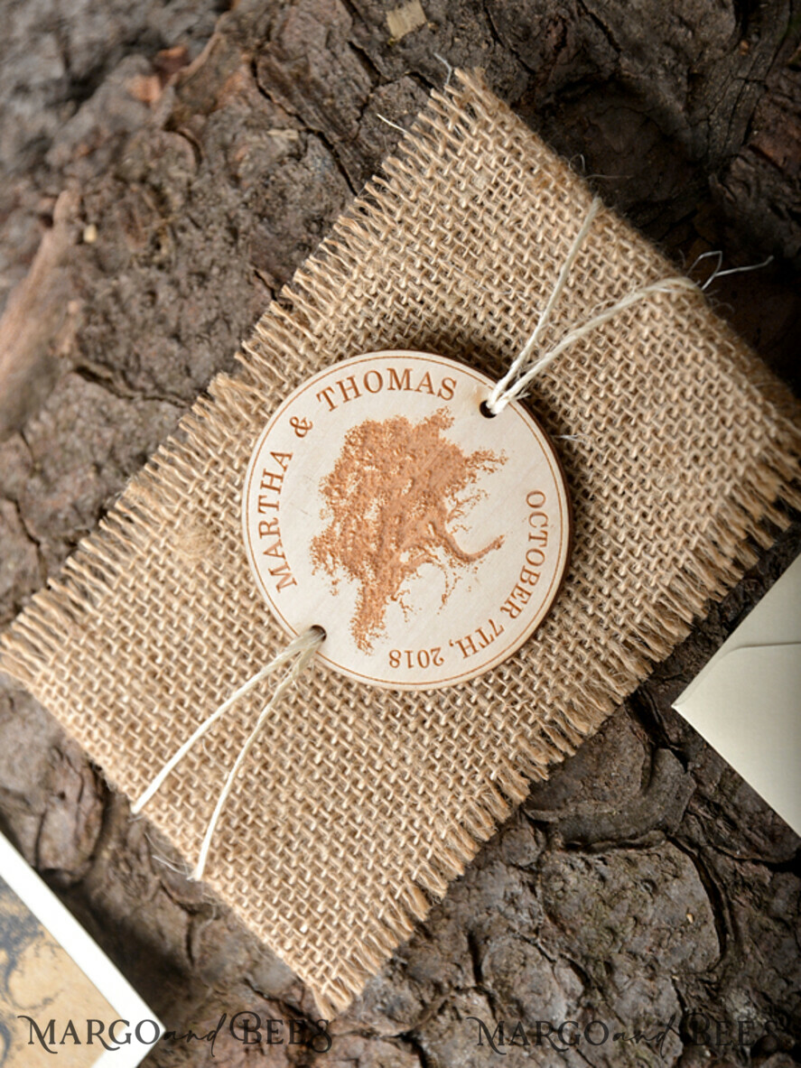 WEDDING INVITATIONS forest / Mountains / woodland theme Wedding invitations designs, natural rustic stationery