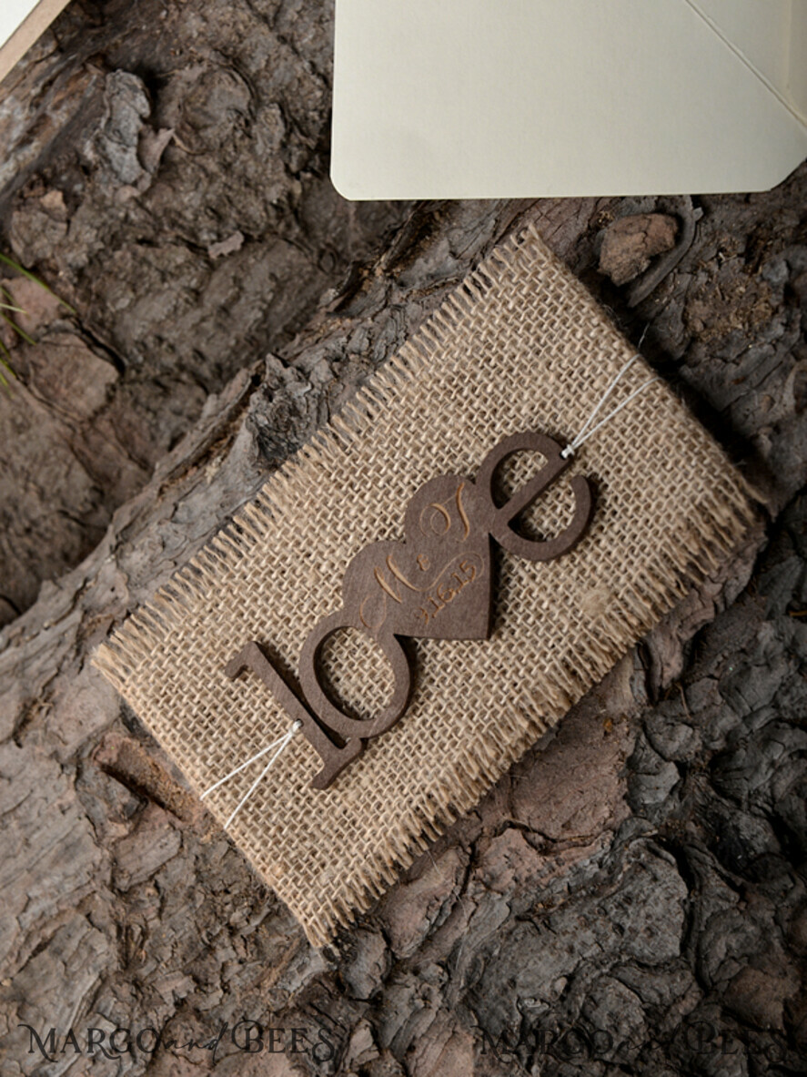 WEDDING INVITATIONS forest / Mountains / woodland theme Elegant Wedding invitations, woodland stationery