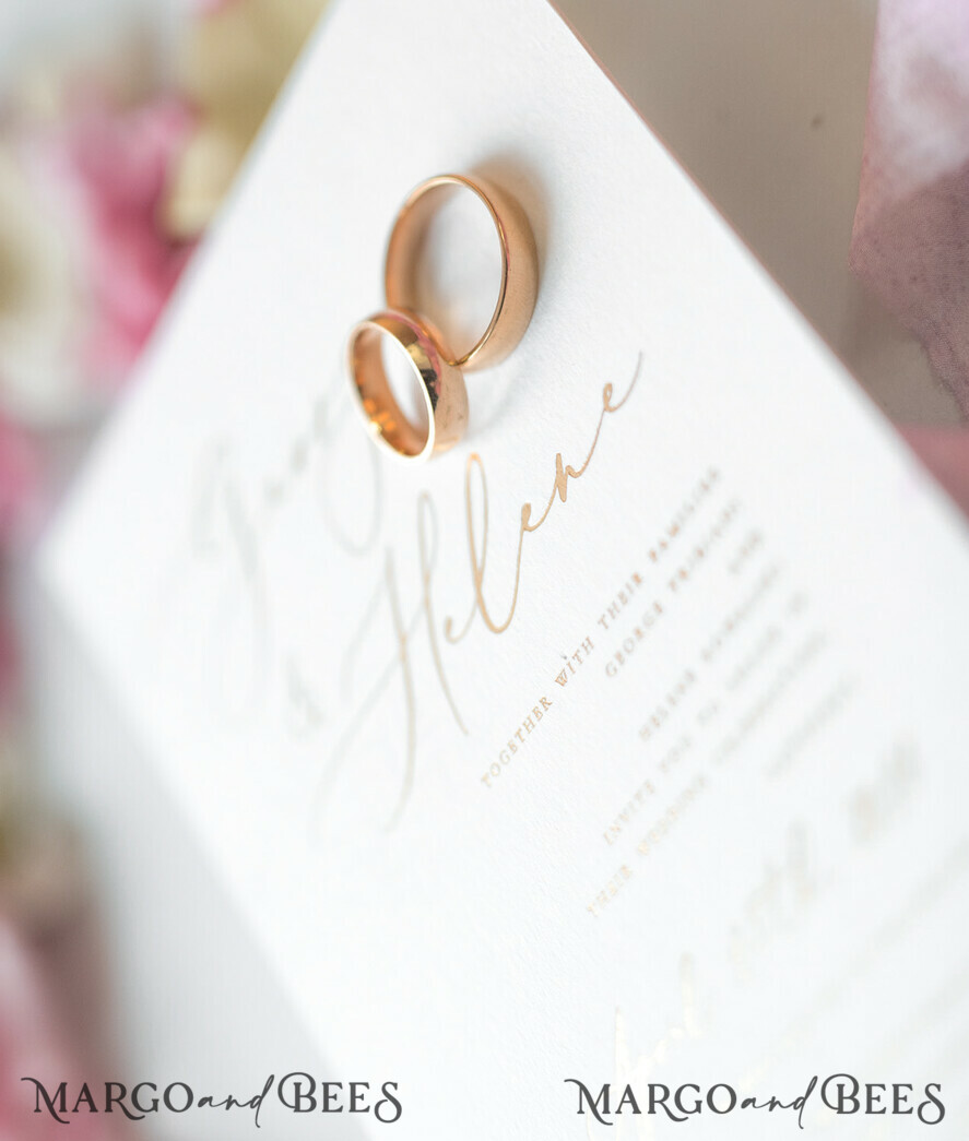WEDDING INVITATIONS Elegant Invites Classic Cards Romantic Blush Pink Wedding Invitations, Vintage Floral Wedding Invitation Suite, Elegant Wedding Cards With Hand Dyed Bow, Glamour Peony Wedding Stationery