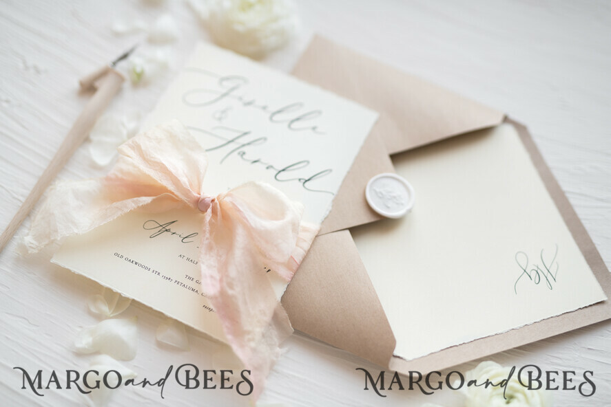 WEDDING INVITATIONS Elegant Invites Classic Cards Vintage wedding invitations, vintage wedding cards, vintage wedding invites, ecru wedding invitations, eco paper wedding invitations, eco wedding invitations, ecofriendly paper, ecru wedding cards, vintage wedding stationery, vintage wedding accessories, ecru wedding stationery, ecru cards, black lettering, calligraphy, envelope addressing, ecru paper, ecru card, silk bow, silk ribbon, hand dyed ribbon, hand dyed bow