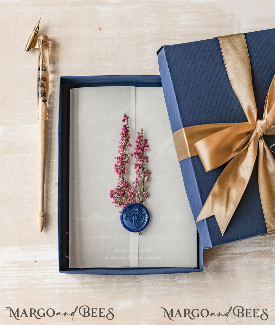 WEDDING INVITATIONS Elegant Invites Classic Cards Luxury Box Golden Shine Wedding Invitations, Elegant Acrylic Wedding Invites, Bespoke Plexi Wedding Cards, Glamour Heather Wedding Invitation Suite