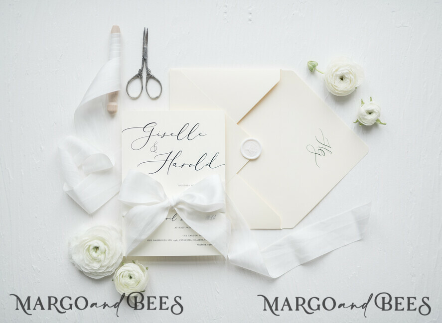 WEDDING INVITATIONS Elegant Invites Classic Cards Minimalistic Nude Wedding Invitations, Elegant White Wedding Invites, Bespoke And Modern Wedding Invitation Suite, Handmade Wedding Cards