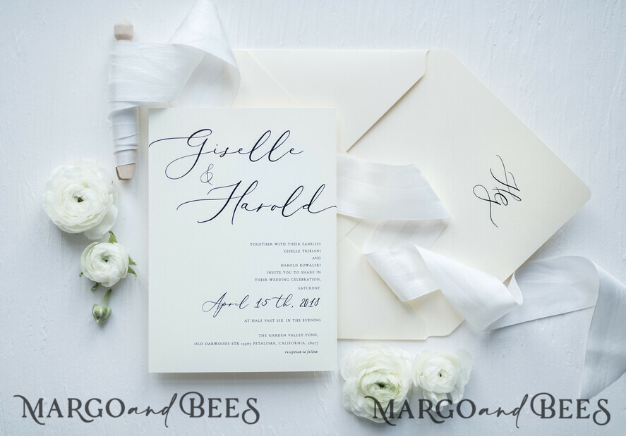WEDDING INVITATIONS Elegant Invites Classic Cards Minimalistic Nude Wedding Invitations, Elegant White Wedding Invites, Bespoke And Modern Wedding Invitation Suite, Handmade Wedding Cards