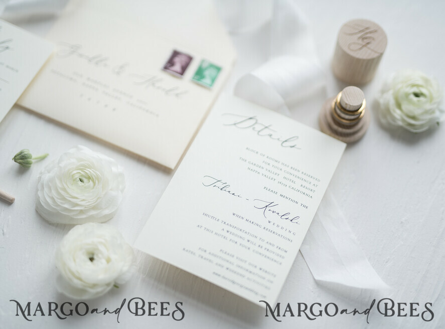 WEDDING INVITATIONS Elegant Invites Classic Cards Minimalistic Nude Wedding Invitations, Elegant White Wedding Invites, Bespoke And Modern Wedding Invitation Suite, Handmade Wedding Cards