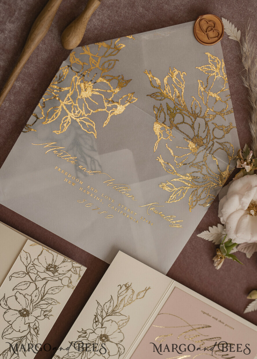 WEDDING INVITATIONS gold / rose gold / silver / glitter Bespoke wedding invitation cards, Glamour Wedding Invitations • Glitter Shine Wedding Invitation Suite • Luxury Wedding Cards