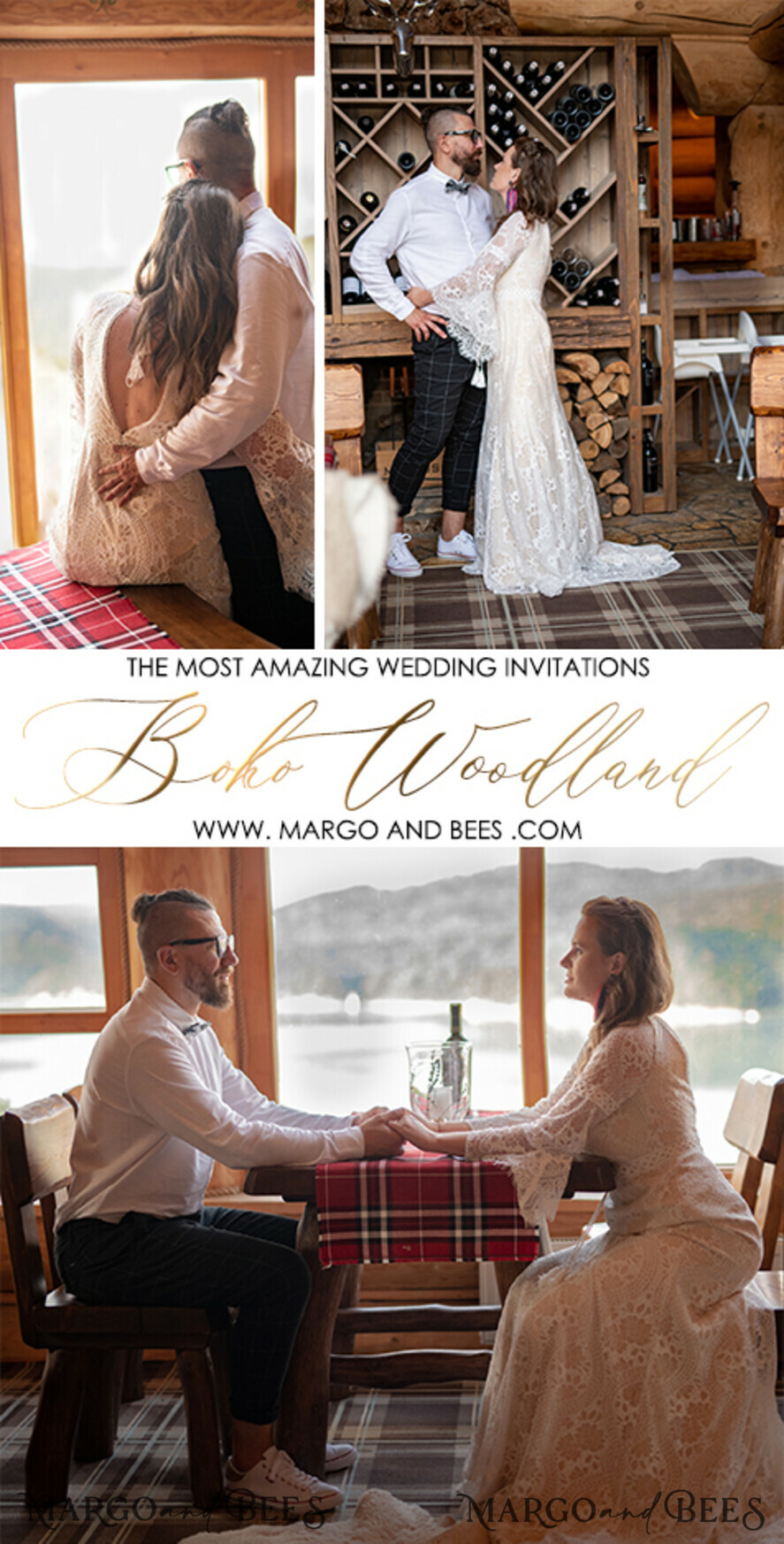 WEDDING INVITATIONS gold / rose gold / silver / glitter Luxury Bohemian Wedding Invitations, Customized Venue Sketch Wedding Cards, Elegant Nude Wedding Invitation Suite, Golden Shine Wedding Invites