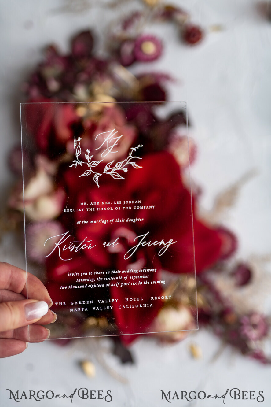 WEDDING INVITATIONS gold / rose gold / silver / glitter Luxury Golden Arabic Wedding Invitations, Elegant Plexi Acrylic Wedding Invites, Bespoke Burgundy Indian Wedding Cards, Glamour Golden Shine Wedding Stationery