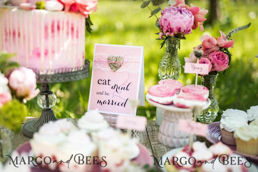 TABLE NUMBERS/ MENU/BAR MENU Wood Eco Rustic Table numbers Rustic Pink Wedding Table Sign with Lace, Pink Barn Wedding Dinner Table Card, Eco Romantic Personalized Cards with Wooden Heart, Simple Rustic Lace Table Cards