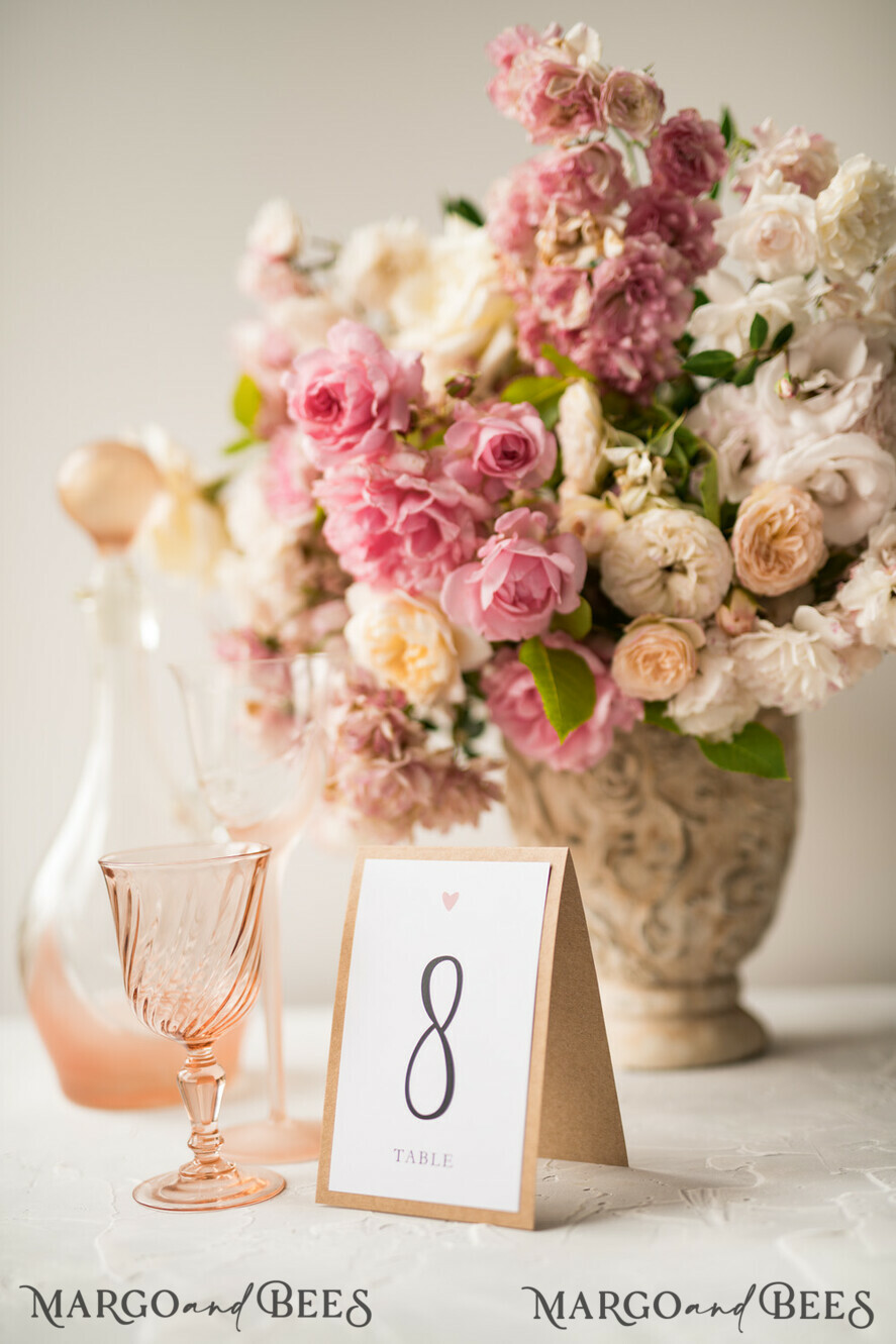 TABLE NUMBERS/ MENU/BAR MENU Wood Eco Rustic Table numbers Vintage Wooden Wedding Table Numbers With Twine, Elegant Birch Heart Wedding Table Cards, Bespoke Eco Paper Wedding Décor, Handmade Wedding Stationery