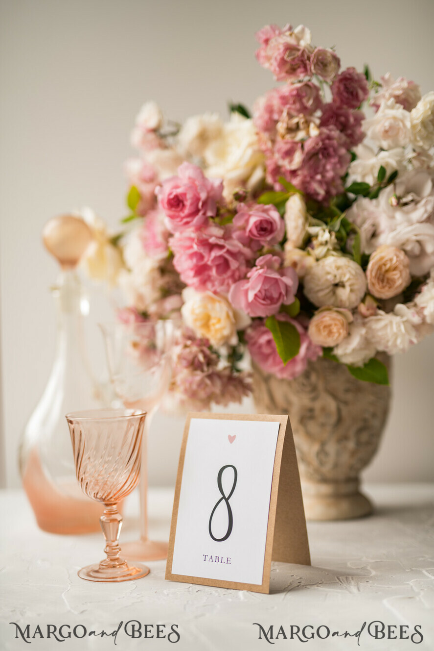 TABLE NUMBERS/ MENU/BAR MENU Wood Eco Rustic Table numbers Vintage Wooden Wedding Table Numbers With Twine, Elegant Birch Heart Wedding Table Cards, Bespoke Eco Paper Wedding Décor, Handmade Wedding Stationery