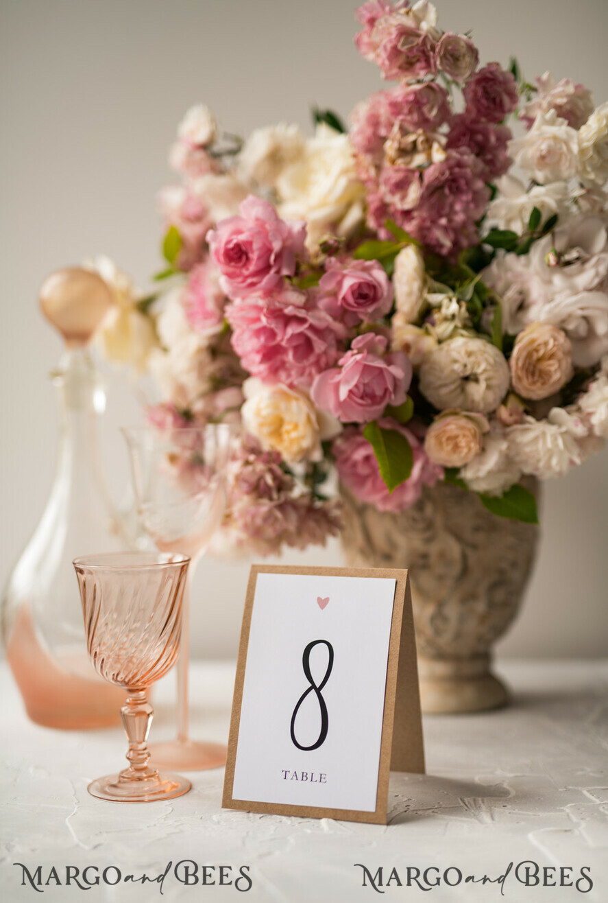 TABLE NUMBERS/ MENU/BAR MENU Wood Eco Rustic Table numbers Vintage Wooden Wedding Table Numbers With Twine, Elegant Birch Heart Wedding Table Cards, Bespoke Eco Paper Wedding Décor, Handmade Wedding Stationery