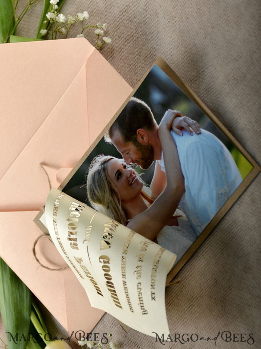 WEDDING INVITATIONS lasercut / engraved/ embossed Personalised wedding invitation engraved stationery