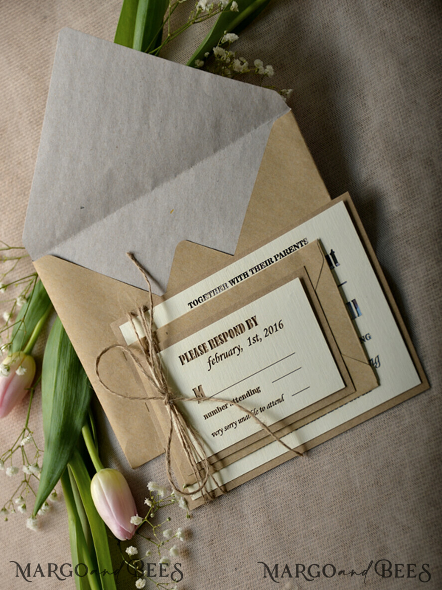 WEDDING INVITATIONS lasercut / engraved/ embossed Wedding invitations custom engraved stationery