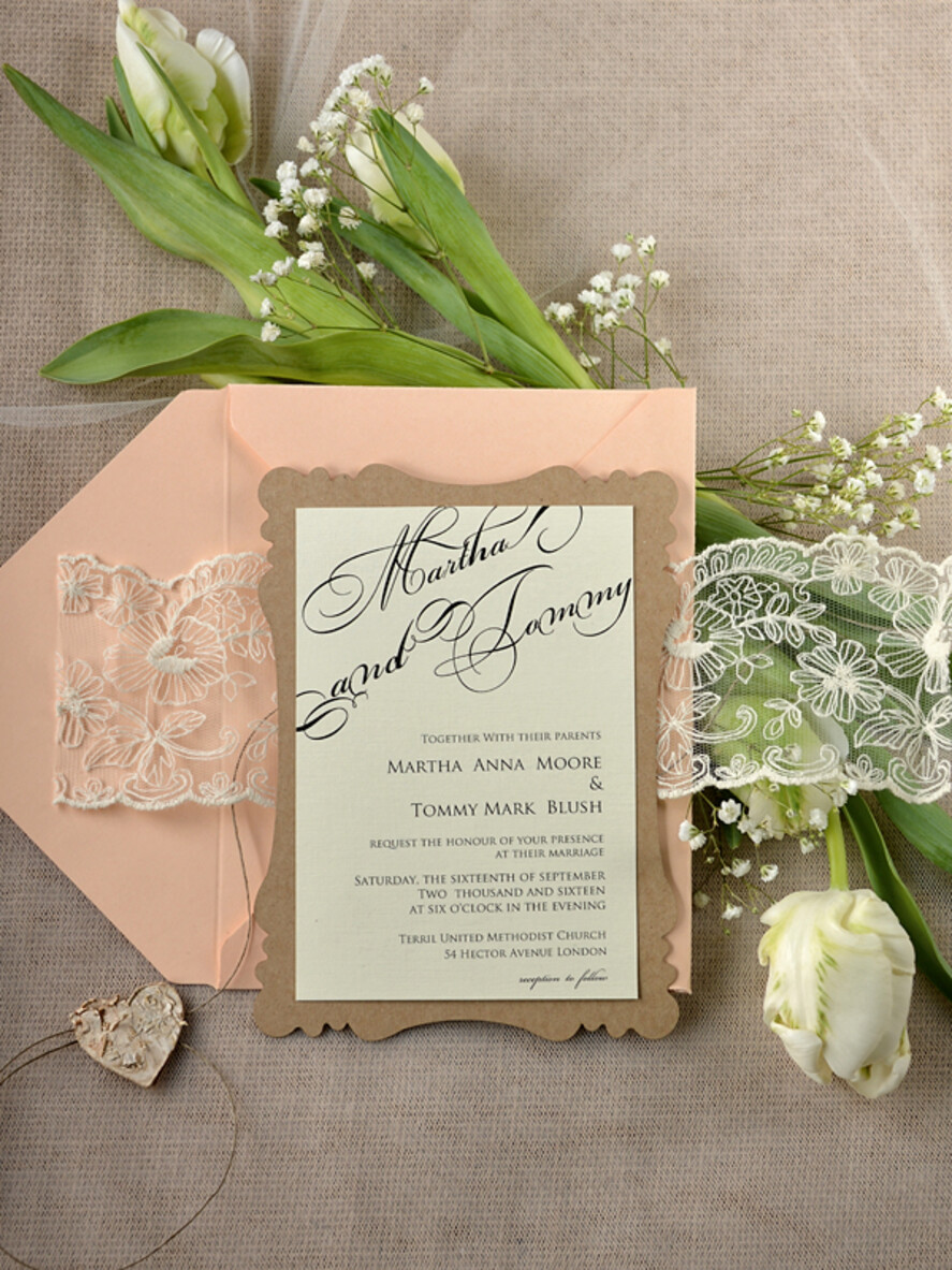 WEDDING INVITATIONS lasercut / engraved/ embossed Wedding invitations cards lasercut stationery