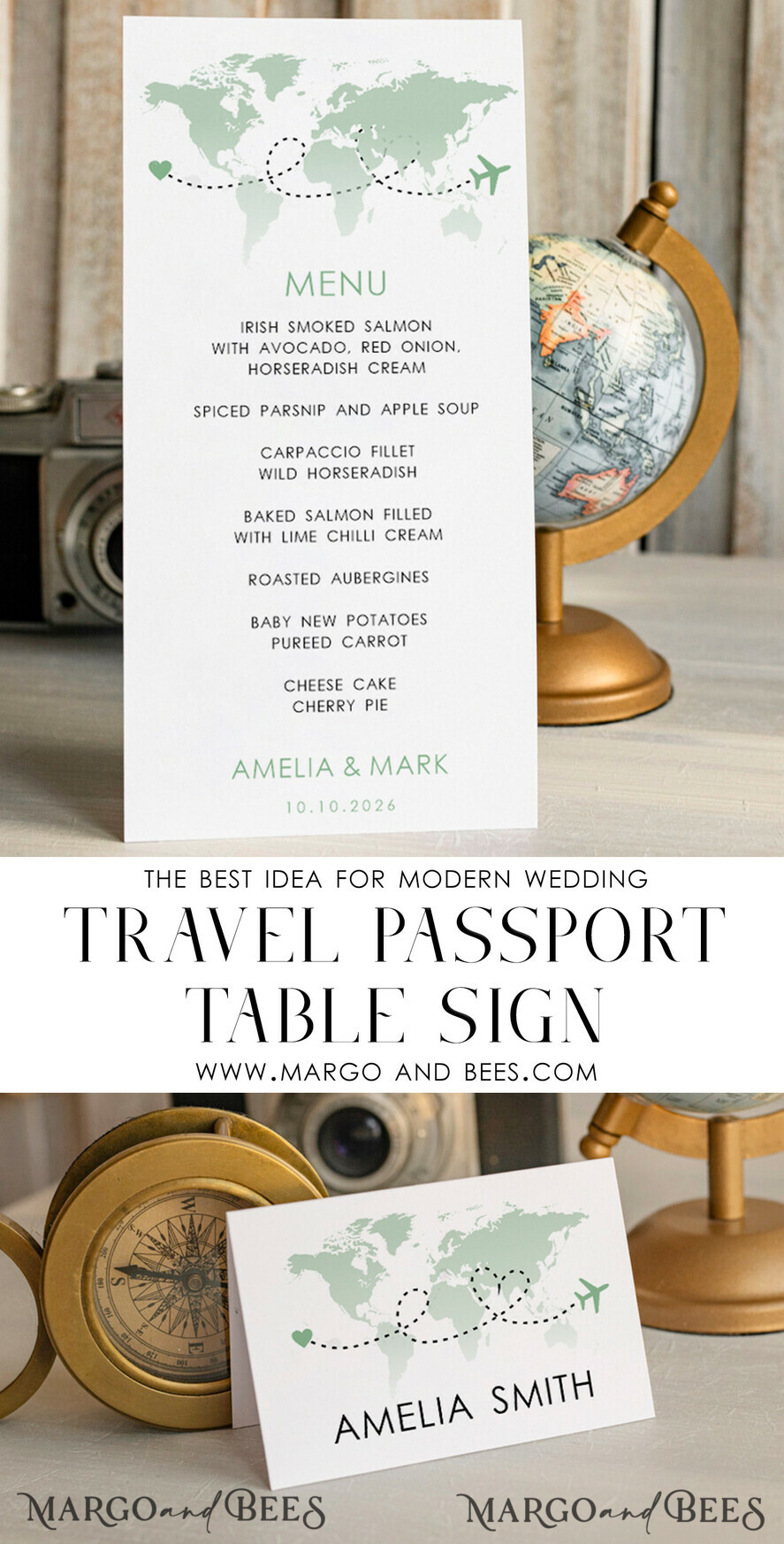 MENÜ & PROGRAMME
Strand Reisepass einfache Hochzeitsmenü, Hochzeitsprogramm Dinner, Elegantes Zielmenü, Personalisierte Hochzeitsdekoration